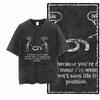 ZG Cool Printed Cotton Acid Washed Exclusive Graphic Unisex T Shirt Cool Vintage Streetwear Men Tshirts Big Size Tee for Men