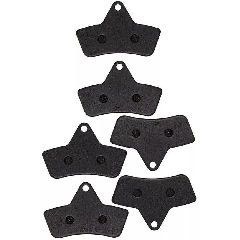 Motorcycle Repair Parts 2 Sets Brake Pad Set for Arctic Cat 0402-882 for Front Rear 500 400 300 Easy to Install