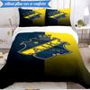 Aik Crest  3pcs Bedding,Including 1pc Duvet Cover And 2pcs Pillowcases Perfect for Christmas,Ideal for Bedroom, Dormitory