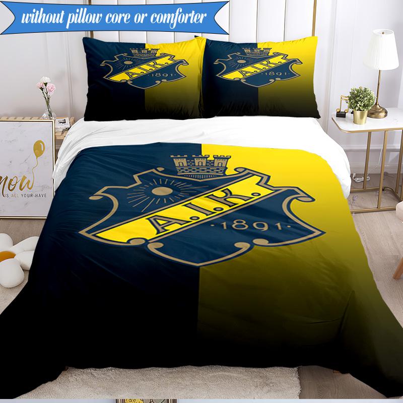 Aik Crest  3pcs Bedding,Including 1pc Duvet Cover And 2pcs Pillowcases Perfect for Christmas,Ideal for Bedroom, Dormitory