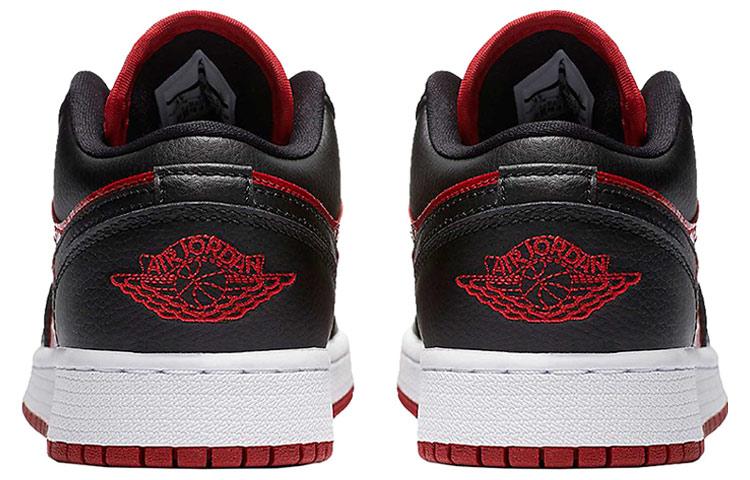 Kinder-Sneakers Air Jordan 1 Low BG 'Gym Red Black'