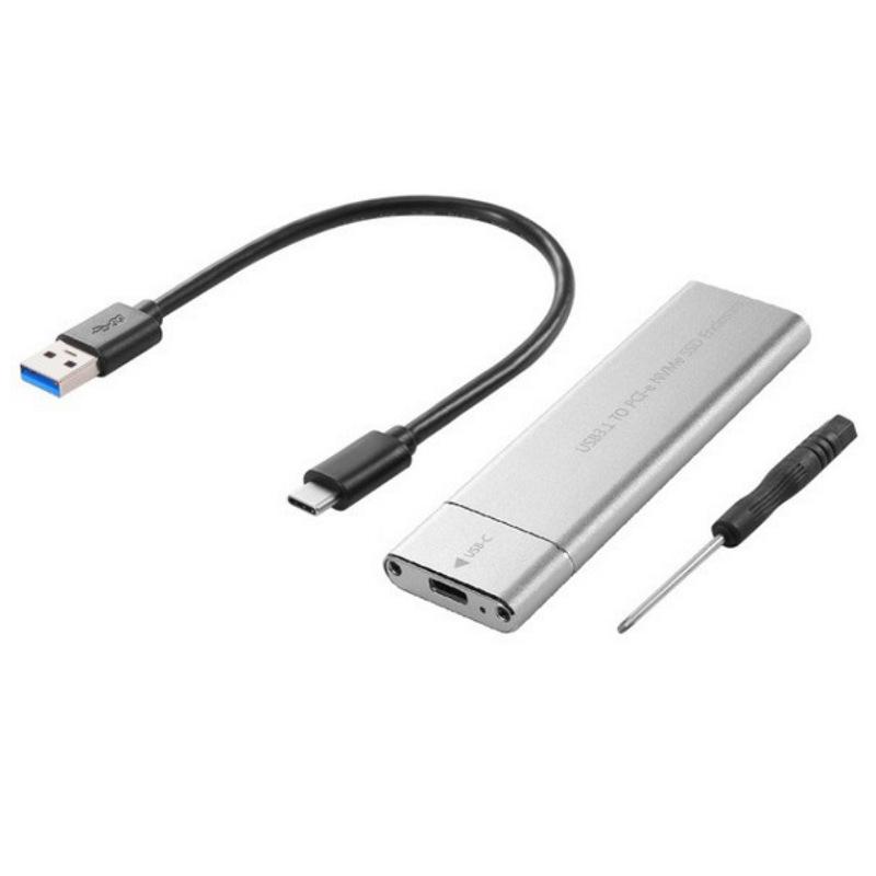 

Корпус для SSD M.2 NVMe USB 3.1: Портативний та міцний металевий кейс для ноутбуків
