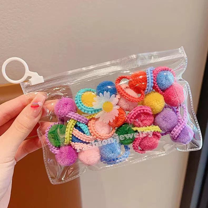 Dopamine Color Hair Ties for Kids: High Elasticity, Gentle On Hair, Canned for Convenience