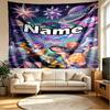 Custom Name Personalized Demon Hunters Kpop Print Tapestry, Wall Art Decor, Bedroom, Dorm, Apartment, LivingRoom, Party Backdrop, Gift for Birthday