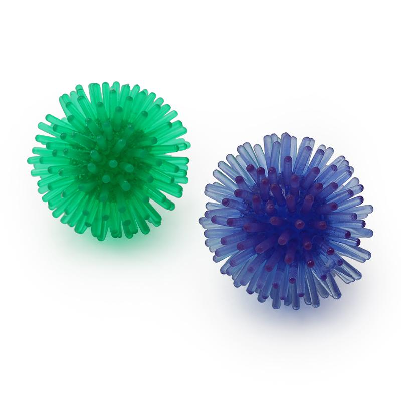 5PCS PVC Soft Thorn Ball Cat Toy Colorful Small Ball Cats Pet Toys