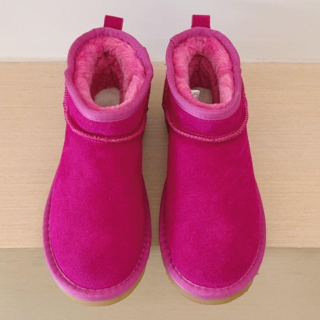 Winter Shoes Classic Women Genuine Cow Leather Snow Boots 2026 New Design Female Super Mini Warm Fur Slippers Man Short Boots