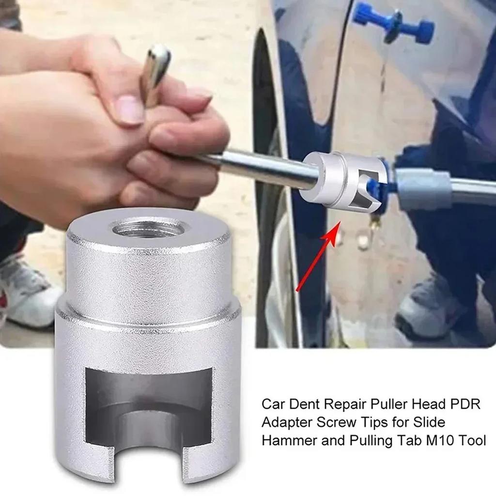 Paintless Car Dent Removal Tools Sheet Metal Dent Puller Short T-Dent Pull Set Suction Cup Workshop Kit for Auto Hail Pit Repair