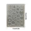 Silicone Pendant Molds Silicone Keychain Moulds Resin Crafting Molds Hand-Making Jewelry Part Molds Jewelry Making Tool
