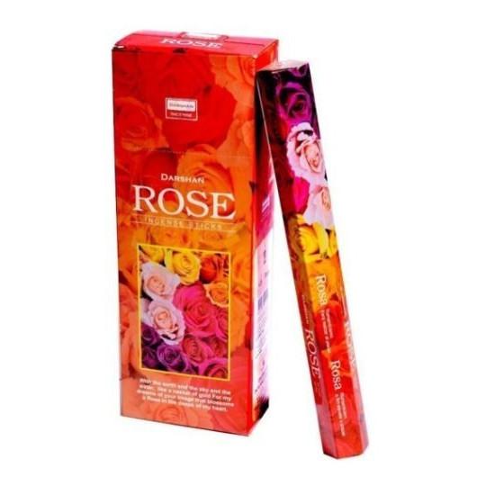@ Darshan Rose Incense Stick For Home Pack Of 6 Each 20 Sticks UKZQ198 50%off