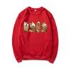 Pumpkin Spice Coffee Lover Women Fall Cozy Horror Sweatshirt Pullover Halloween Clothes