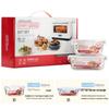 LocknLock Borosilicate Glass Food Storage Container Set