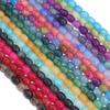 28pcs/lot 10x14mm Colorful Glass Beads Barrel Shape Loose Spacer Beads For Jewelry Making DIY Bracelet Necklace Accessories