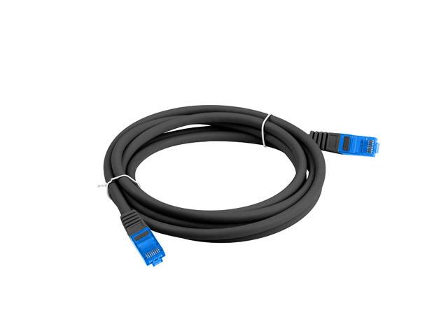 Patchcord Lanberg S/FTP kat.6A 0,5m LSZH CCA Fluke Passed Czarny