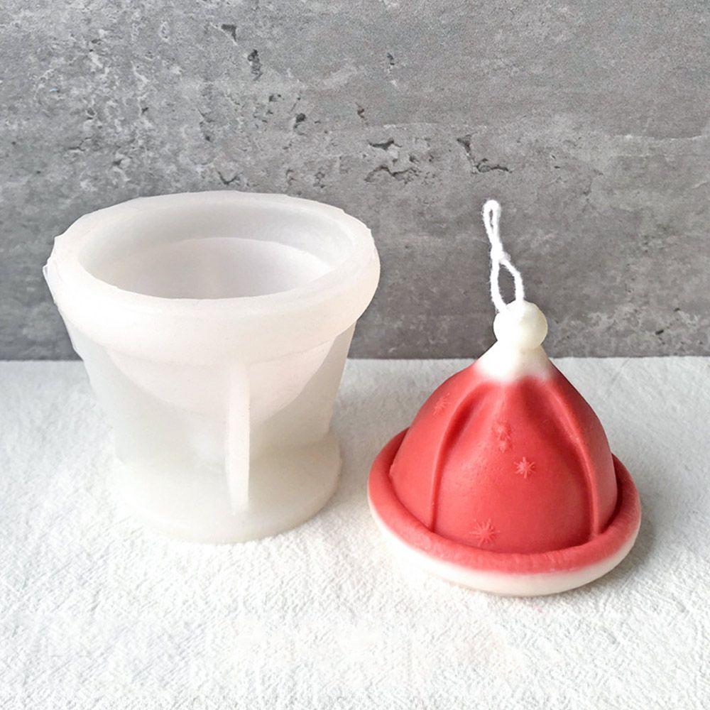 Long Pole Stripe Christmas Candle Mold Soap Making Large Cylinder Rib Church Party Handmade DIY Craft Clay Candle Making