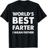 Vatertag Retro Dad Weltbester Pupser Ich Meine Vater T-Shirt