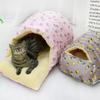 All-Season Thickened Warm Cat Bed, Anti-Cold & Moisture-Proof Oxford Cloth