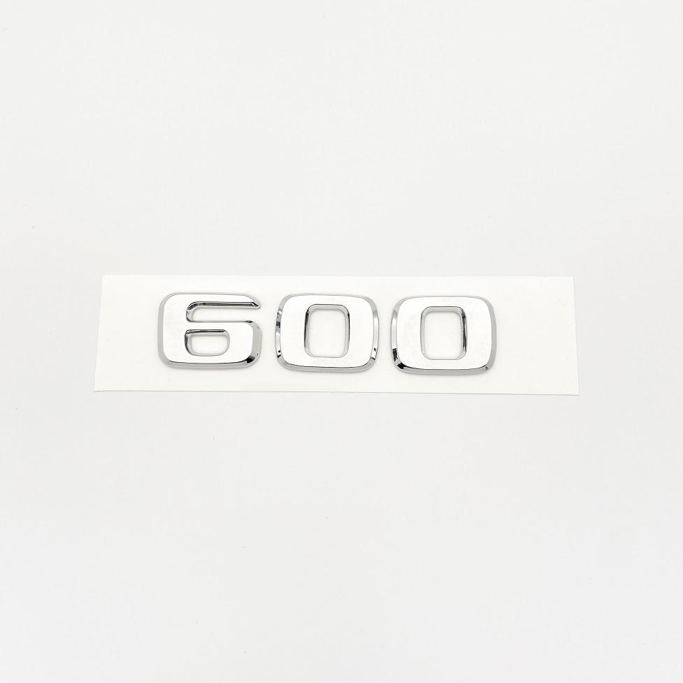 ABS Car Letters Logo 50S4M 38S4M 40S 60S B550 850S Badge Sticker Rear Trunk Emblem Decals for Mercedes Benz S W221 W222 W223