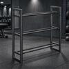 Fitness Equipment Organizer Stable Adjustable-Width Storage Rack for