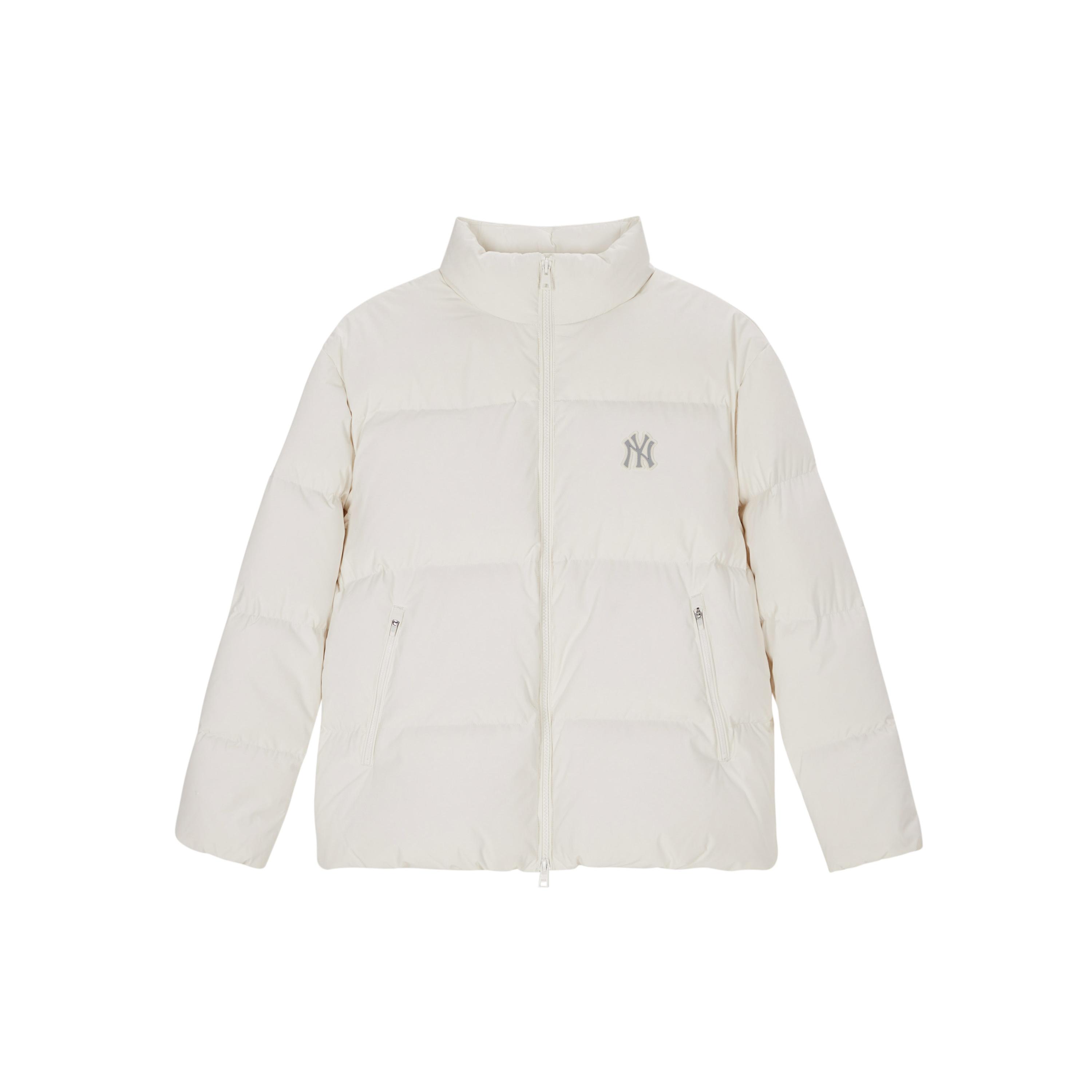 MLB New York Yankees Down Jackets Unisex Cream Stand Collar Moderate Other 3ADJB0336-50CRS L