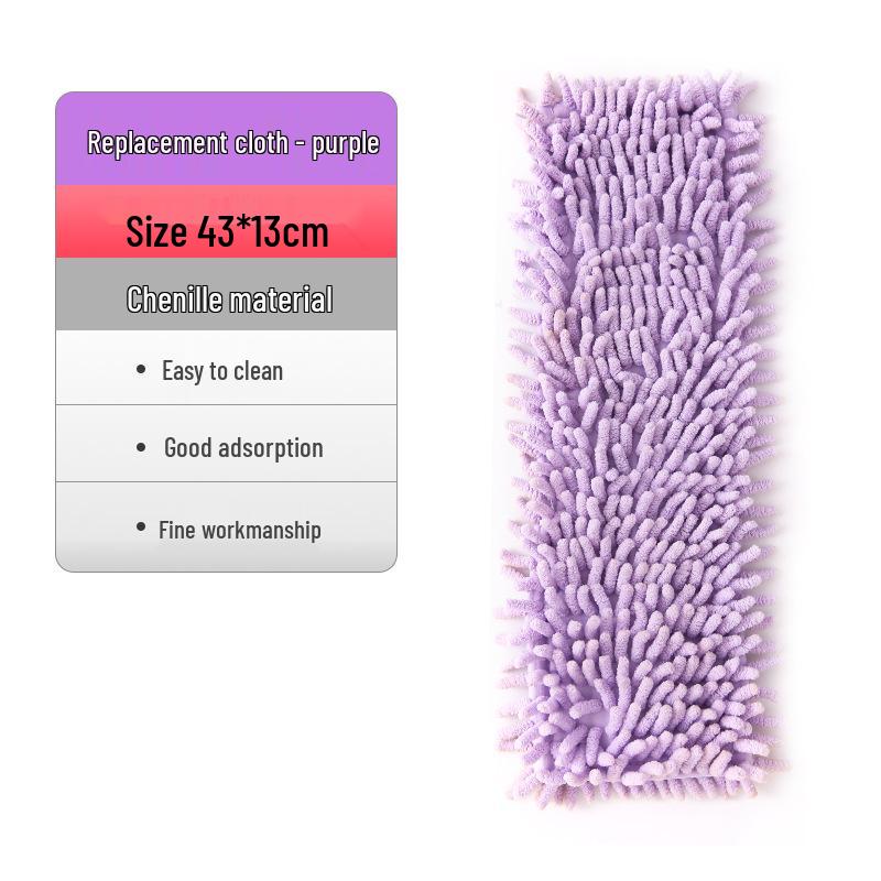 360° Rotating Flat Mop - Effortless Cleaning for Wood & Tile Floors