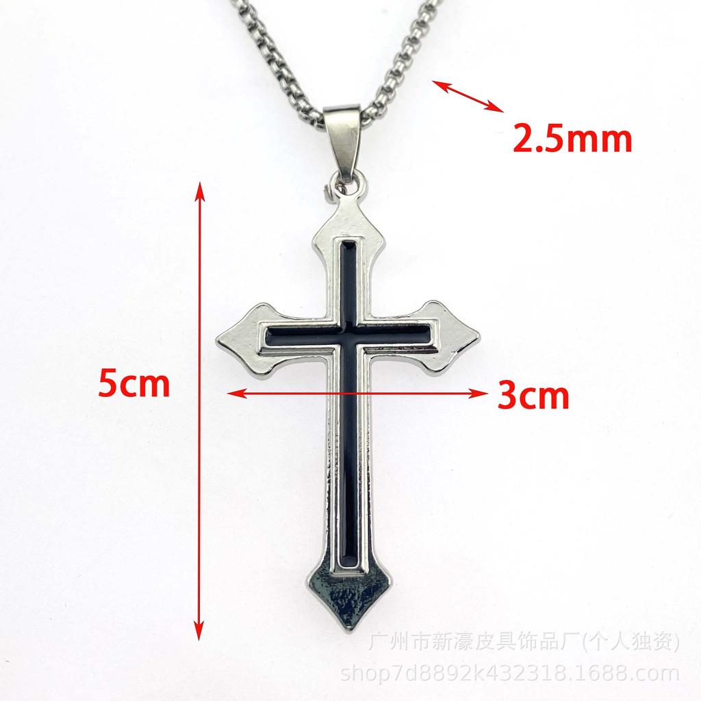 Accessories Religious Necklaces Alloy Pendants Items Simple Vintage Accessories Sweater Chains