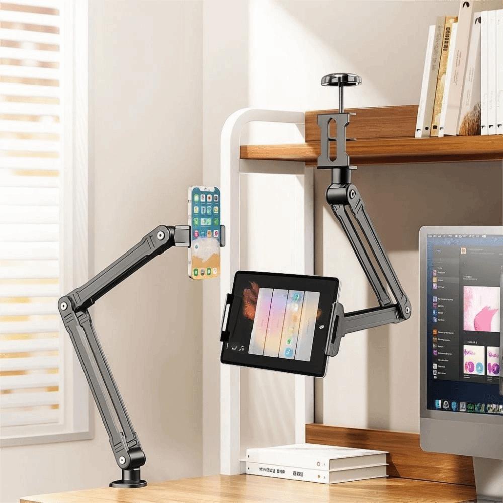 Adjustable 360 Degree Rotatable Stand Sturdy Tablet Stand Foldable Tablet Holder  Desktop