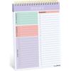 Accuprints A5 Daily Planner Schedule Undated 50 Sheets/100 Pages Tear Off, 5.8"" X 8.2"" Best Planner & Organiser