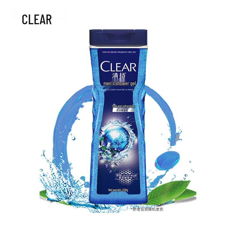 Гель для душа Clear Men Balanced Oil Control