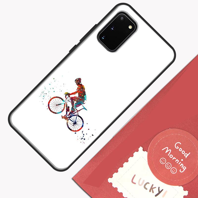 Bike Bicycle Phone Case For Samsung Galaxy S26 S25 Ultra S20 S21 S22 S23 S24 S10 Plus S25 FE Cover Shell