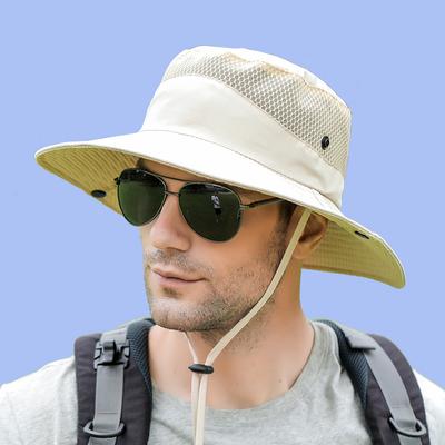 Women's New Fashion Bucket Hat Men's Korean Outdoor Trend Travel Hiking Hunting Fishing Sunshade UV Protection Fitted Nylon Hat