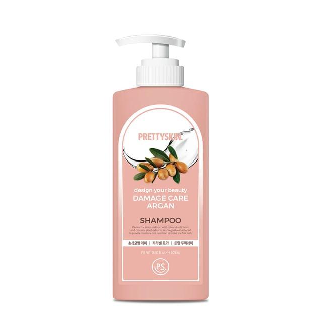 Pretty skin - Design Your Beauty Damage Care Argan Shampoo 500ml