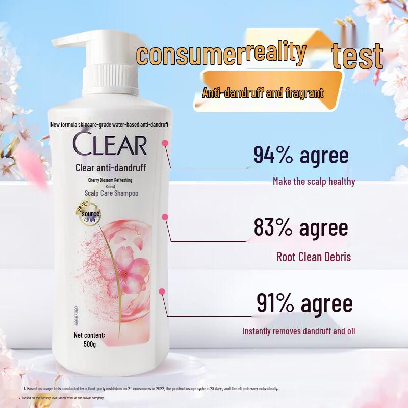 Clear Women's Anti-Dandruff Shampoo Sakura Fresh