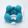 1pc Compressible Inflatable Neck Pillow, Portable Travel Cervical Support Pillow, Inflatable Air Neck Rest for Plane & Naps