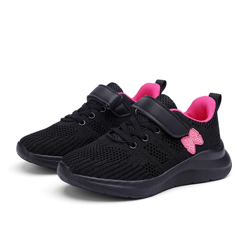 Scarpe Casual Carine da Ragazza Sneakers da Corsa Leggere in Rete Calzature Piatte Comode per Camminare Bambini Studenti Antiscivolo