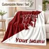 Personalisierte Flanelldecke Manchester United Aufdruck Warm Gemütlich Decke Zuhause Sofa Bettwäsche