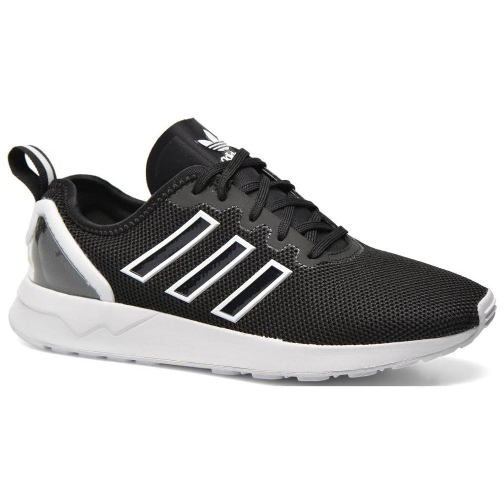 Adidas Originals ZX Flux Comfortable Durable Low-Top Lifestyle Casual Shoes Unisex Shoes Black S79005