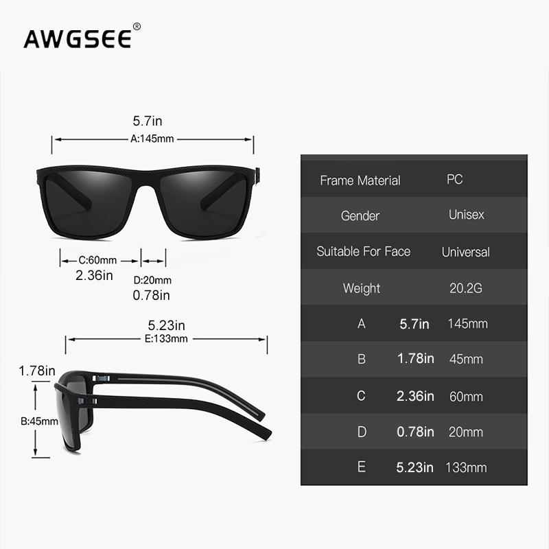 2025 neue Retro Square Polarisierte Sonnenbrille Herren Driving Shades für Männer Sonnenbrille Luxusmarke Designer UV400 Gafas