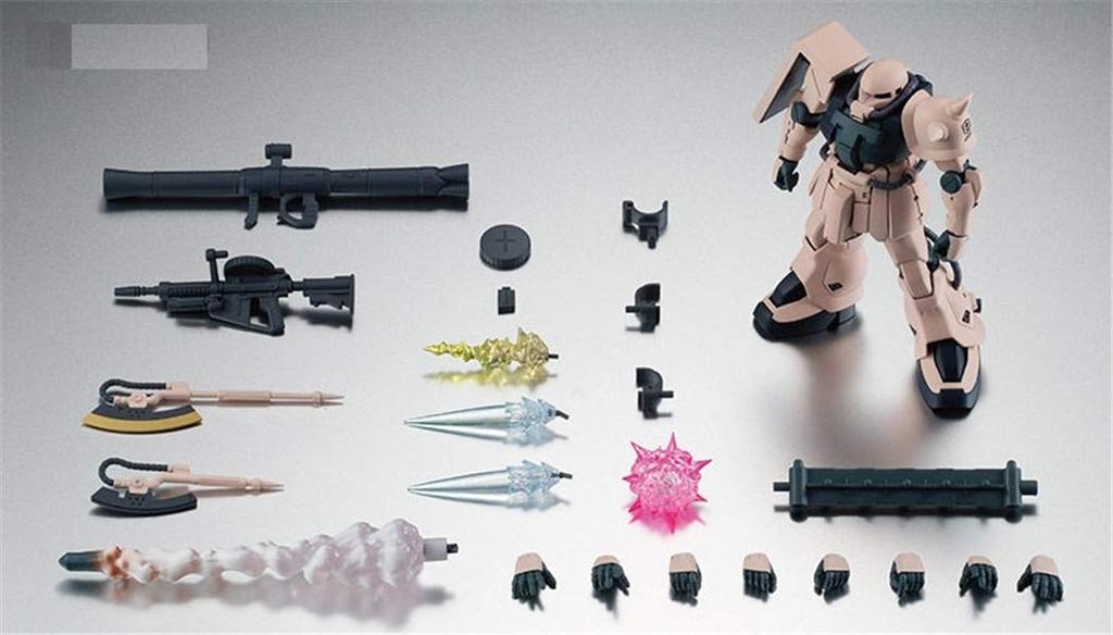 ROBOT Spirits Mobilní oblek Gundam 0083 STARDUST PAMĚŤ Zaku II F2 Typ Federační síly Specifikace Internetový obchod<SIDE MS> Verze MS-06F-2. ANIME