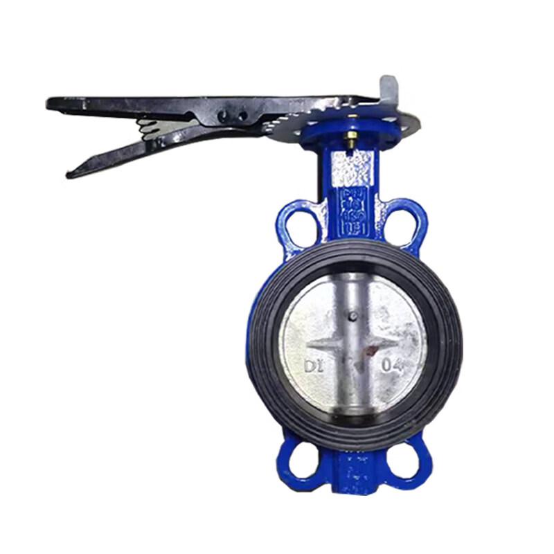 Jundingying DN65 304 SS Manual Wafer Butterfly Valve