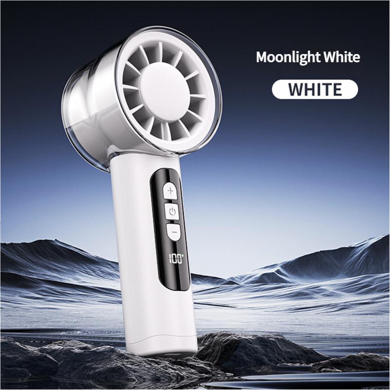 

ВСТРЕЧАЙТЕ SUN 2025 Новый Полупроводниковое Охлаждение Высокоскоростной Ручной Электрический Вентилятор USB Портативный Перезаряжаемый Уличный Маленький Вентилятор белый