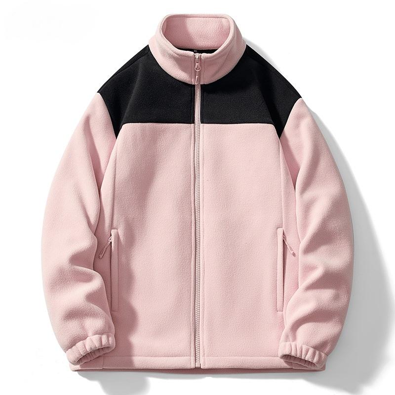 Warm Fleece Jacket for Men and Women, Outdoor Fleece Jacket for Couples, Winter Thick Cardigan, Fleece Jacket
