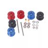 2pcs 4WD 95423 Car Alloy for Parts Spare Roller 12-13mm Lightweight Model Mini Double Guide