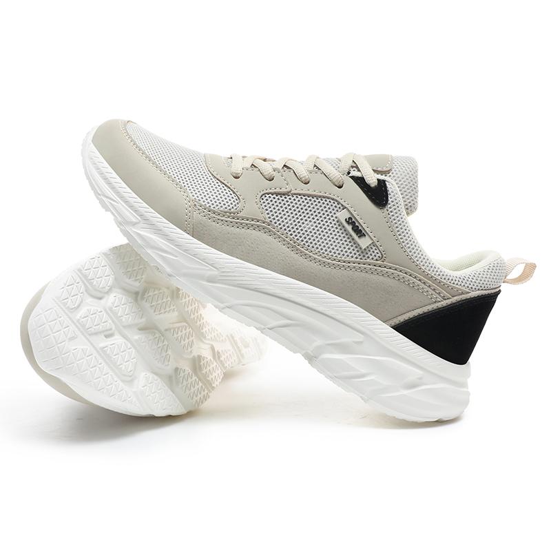 

Теннисные кроссовки 2025 новые осенне-летние новые сетчатые больших размеров спортивные кроссовки мужские уличные черные повседневные кроссовки взрослые повседневные для ходьбы 39 бежевый