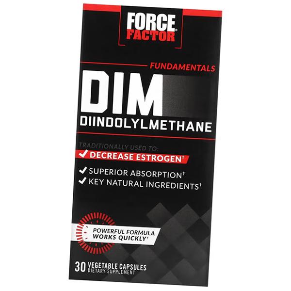 Дииндолилметан, Fundamentals DIM Diindolylmethane, Force Factor  30вегкапс (72641008)