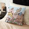 Bubu and Dudu Cute Pillow Anime Pillow Sofa Bed Head Pillow Cover Cushion Cover x cm Fashion