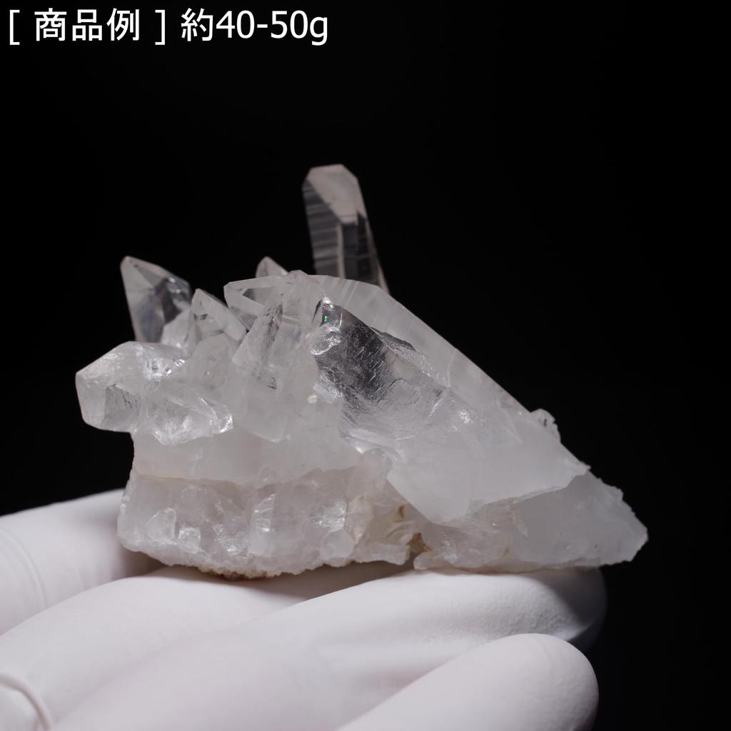 stone Natural mineral quartz crystal cluster crystal USA Crystal 1 [N2 Natural] (quartz/quartz cluster) - Arkansas, - (approx. 40-50g [approx.