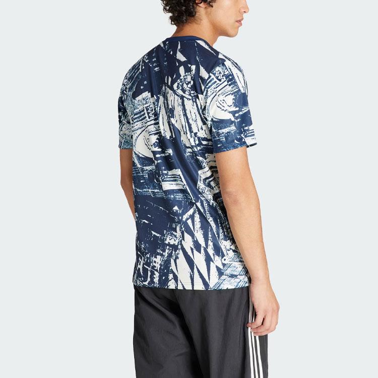 New Adidas Fc Bayern Pre Match Jersey Soccer Jerseys Men's Dark Indigo IQ0614