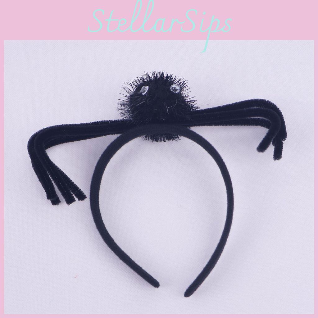 Halloween Headpiece Spider 3d Effect Child Festival Costume Supplies Accessory