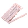 Set of 5 Mini Plastic Snack Bag Clips for Sealing