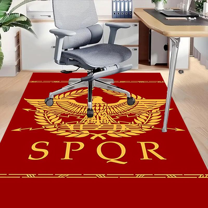 1pc Eagle SPQR Carpet, Office Rug Outdoor Mat Home Decor Area Carpet Festival